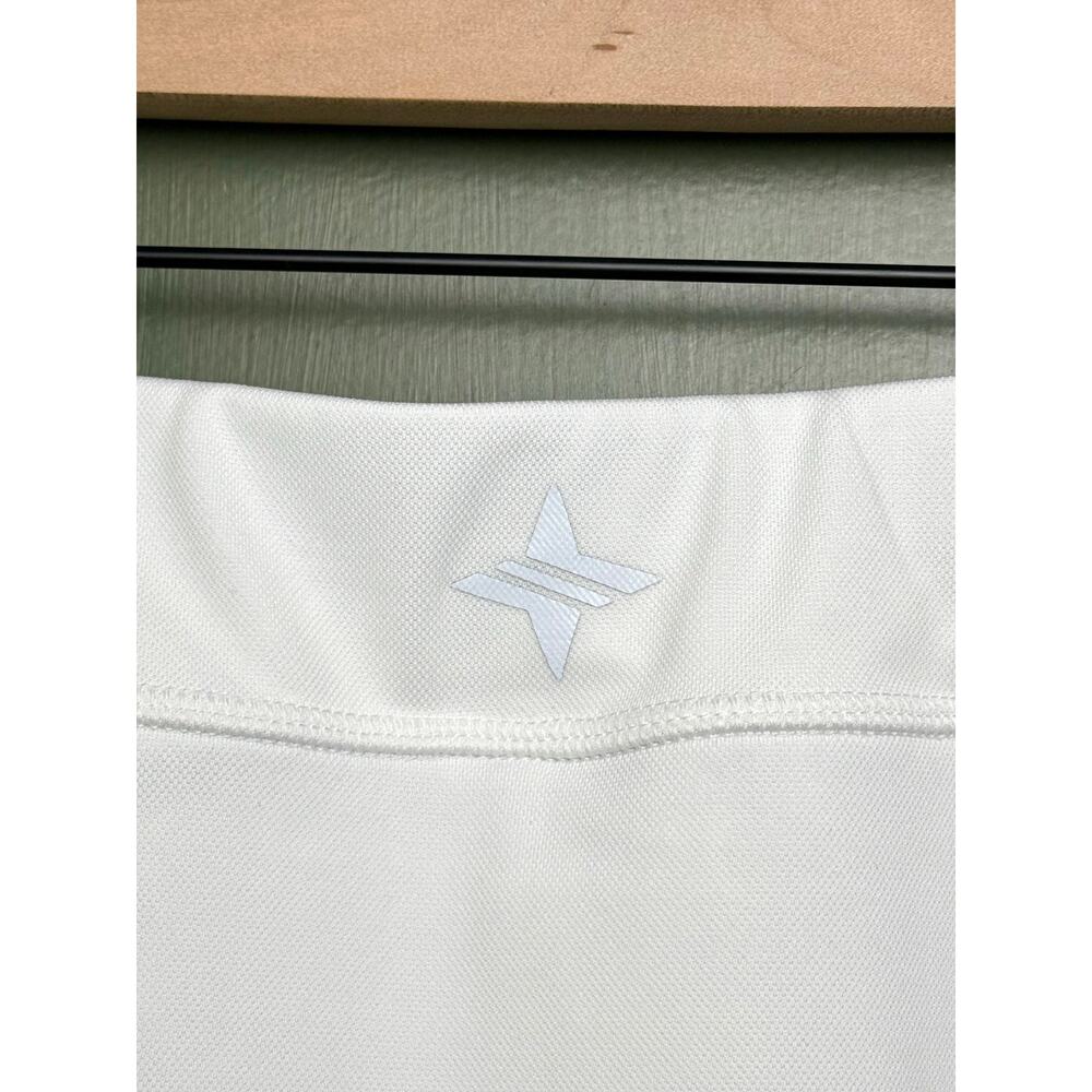 NWT Tuckernuck Sport Lisbon Stripe 14 Inch Pique Elena Tennis Skirt White Medium - Picture 5 of 7